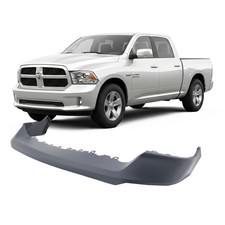 Primed Front Bumper Top Cover Pad For 2013-2018 Dodge Ram 1500 Pickup Truck