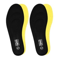 riemot 2 Pairs Memory Foam Insoles for Men Replacement Shoe Inserts for Work ...