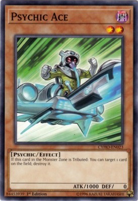 Psychic Ace - CYHO-EN023 - Common - 1st Edition - Near Mint