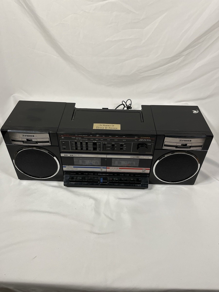 Vintage Fisher PH-W402 Boombox AM/FM Radio Cassette Tape Deck | eBay