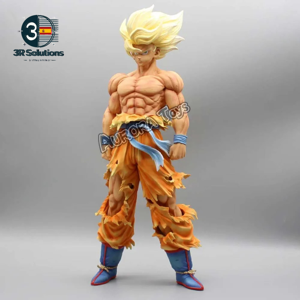 Figura Anime Dragon Ball 28Cm Goku Super Saiyan Figura PVC Acción Colección