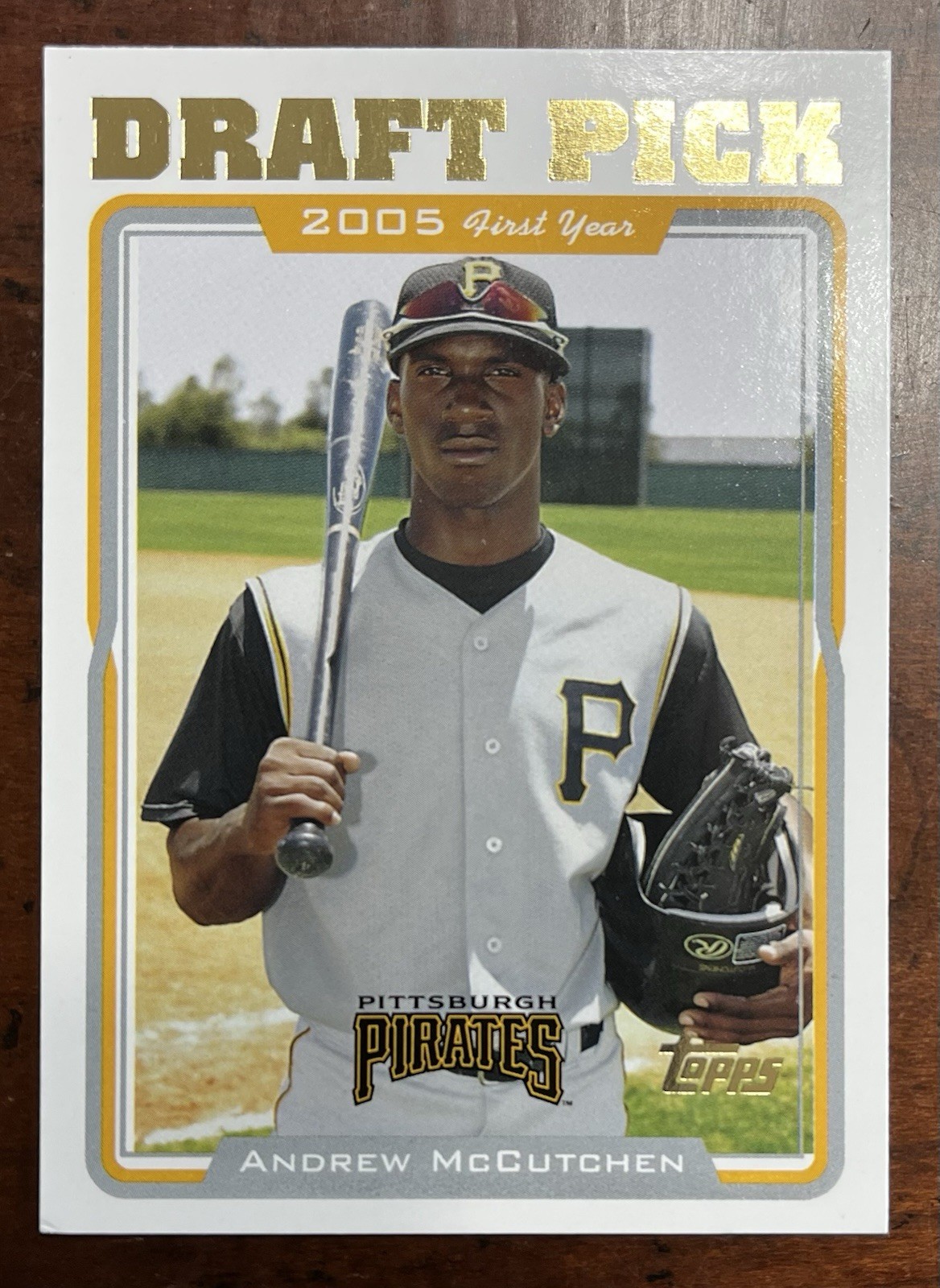 2005 Topps Updates & Highlights Andrew McCutchen #UH329 Rookie RC