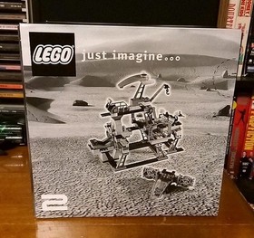 Vintage 2001 Lego 7317 Life on Mars: Aero Tube Hanger Box 2 Replacement Parts 