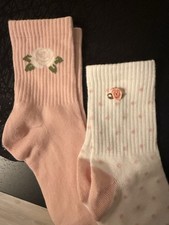 2 Pack Of Flower Socks Women s