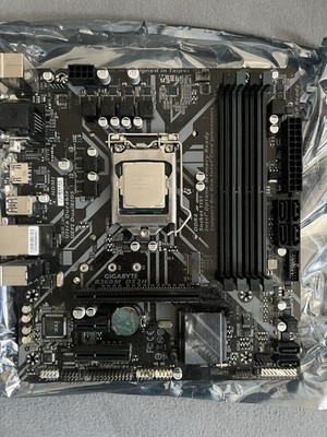 Mainboard set B360M DS3H, Cpu i5 9400f und Master Cooler Kühlturm