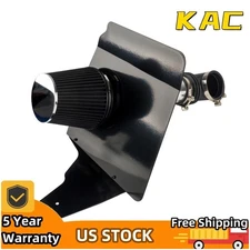 3.5" Cold Air Intake Kit w/ Heat Shield Black For 2010-2011 Chevy Camaro 3.6L