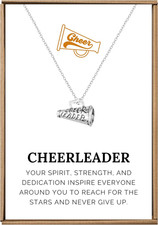 Cheerleader Gifts, Cheerleading Necklace, Cheer Gifts, Cheer Team Gift for Women