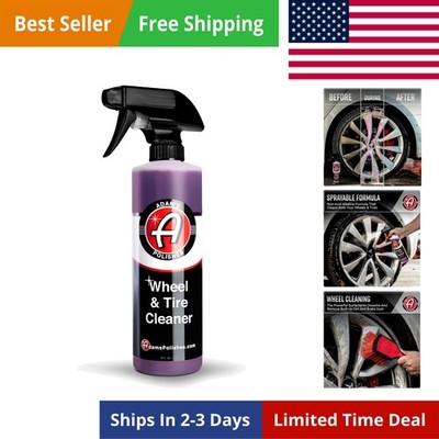 Wheel & Tire Cleaner 16oz - Professional All in One Car Wash Wheel Well Clean...