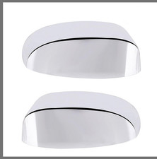 Chrome Side View Mirror Covers Caps Top Half Compatible With Chevrolet Silverado Chrome Side View Mirror Covers Caps Top Half Compatible With Chevrolet Silverado