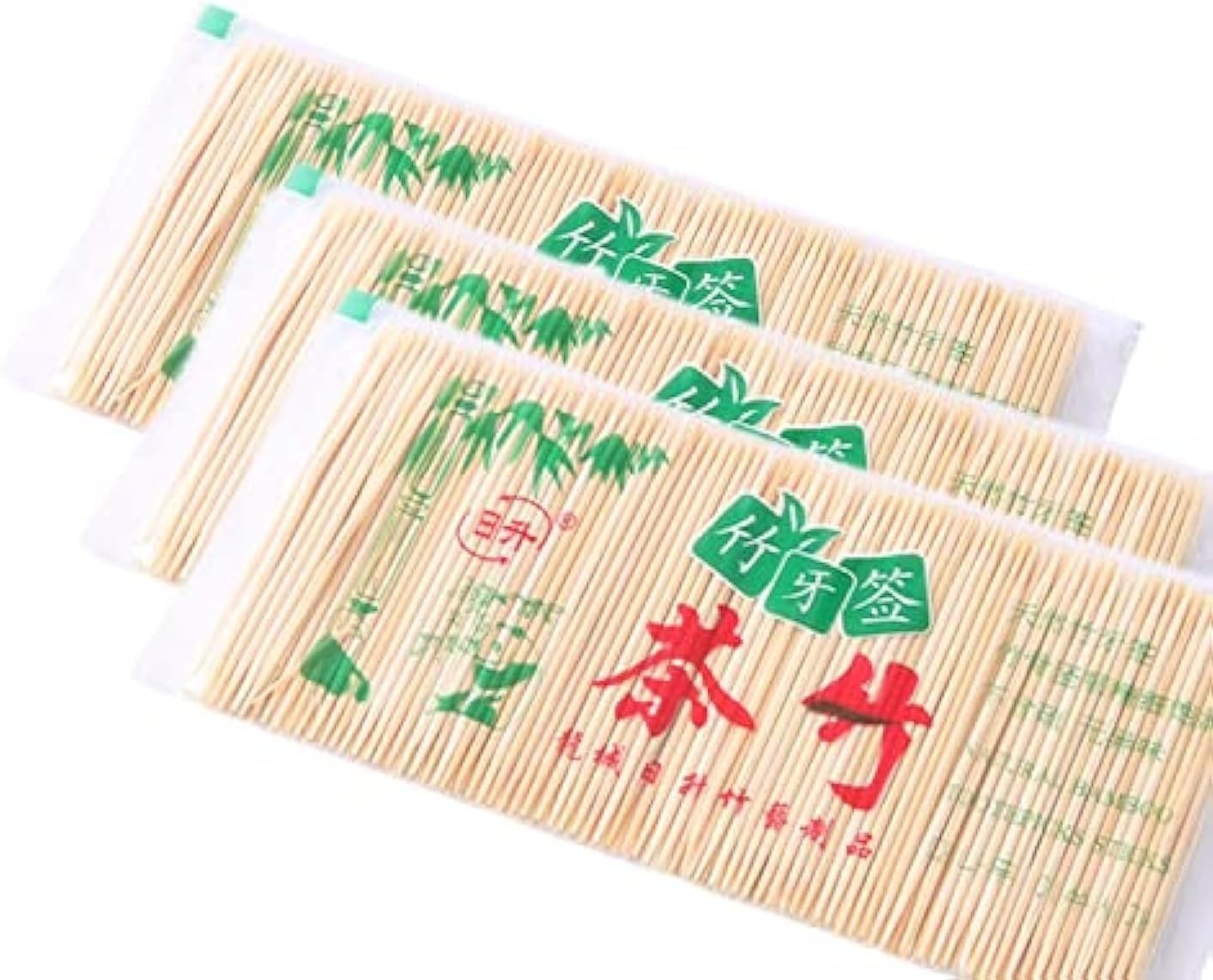 600Pcs Portable Toothpicks, Bamboo Toothpick,Cocktail Stick Appetizer Sticks Fr