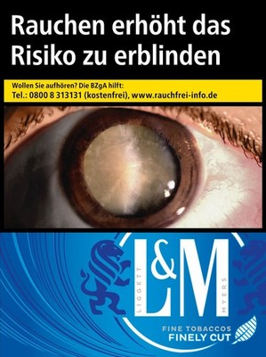 Stange L&M Blue Label XXL-Box Zigaretten 5x8x30 zu 12,00/96,00