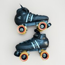 Bont Quadstar Low Cut Speed Roller Skates Black Size 37.5 Ballistic Wheels