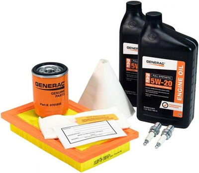 #ad Generac 5W 20 Maintenance Kit for 20Kw 26Kw 999cc Generators Replaces... $109.60
