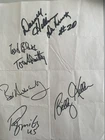 INDIANA PACERS AUTOGRAPHS-VINTAGE