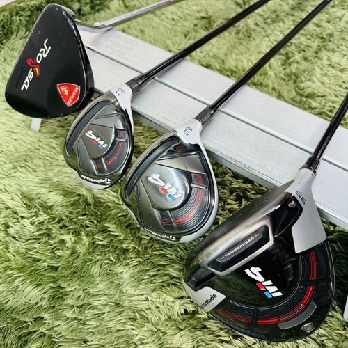 TaylorMade M4 13-Piece Set Men's Golf Right 1W.5W.4UT.4-9.P.A.56°.Pt FLEX S