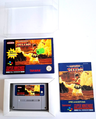 Super Nintendo SNES OVP Spiel aus Sammlung Samurai Showdown fast wie NEU likeNEW