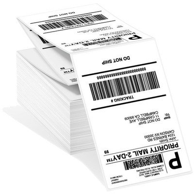 Versandetiketten 4x6 Selbstklebend  Thermo 500 DHL Barcode