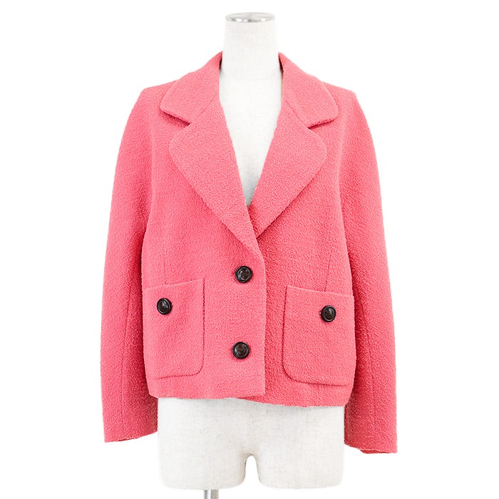 GUCCI GG Interlocking Button Cropped Jacket Women… - image 1