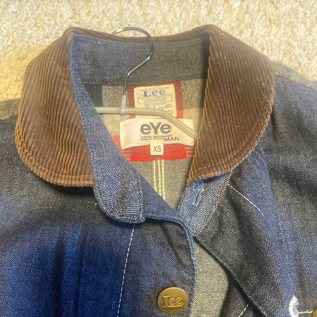EYE JUNYA WATANABE MAN, × Lee patchwork Coverall - image 4