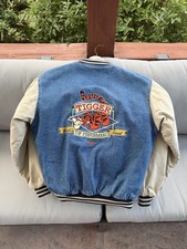Disney Tigger Snap Denim Jean Varsity Bomber ...