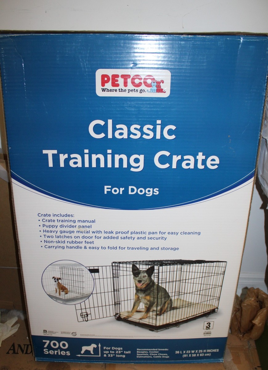 Petco Classic Training crate for dogs 700 series 36 L X 23 W X 25
