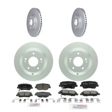 Front Rear Bosch Disc Brake Rotor Kit For 13-...