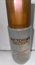 Victoria's Secret Spiced Vanilla Creme Hair  Body Mist With Shea Extract New
