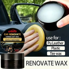 1pc Car Dashboard Repair Wax Interior Trim Restorer Tire Shine - Car Nterior