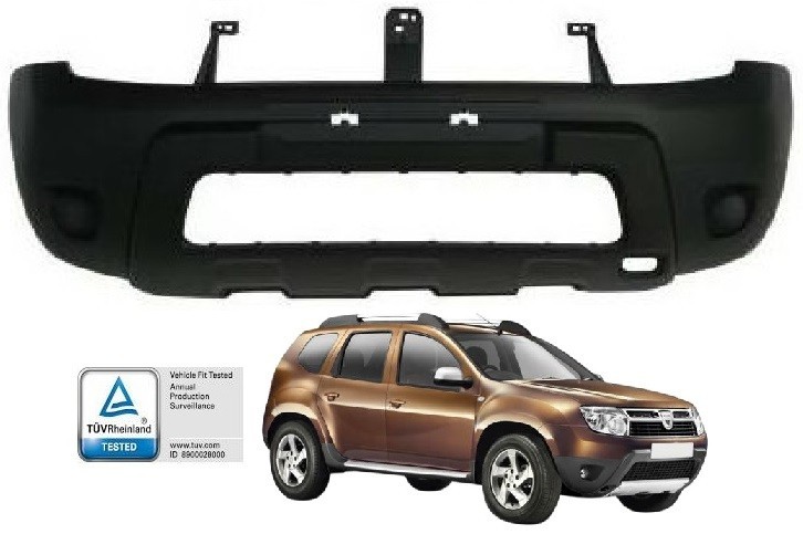 PARAURTI ANTERIORE SENZA FORI FENDINEBBIA DUSTER 2010-2013 DA VERNICIARE NUOVO