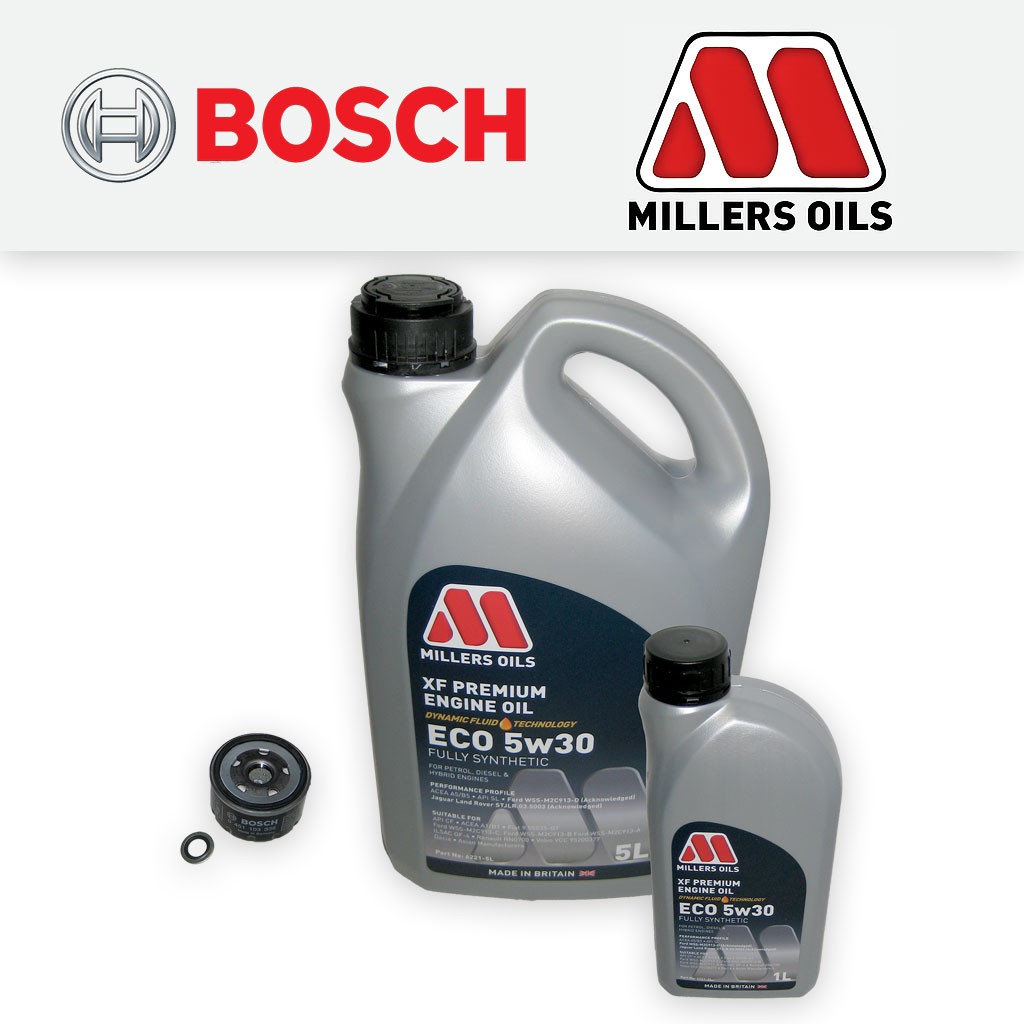 SERVICE KIT for RENAULT SCENIC II 2.0 16V OIL FILTER+6L 5w30 ECO OIL (2003-2009)