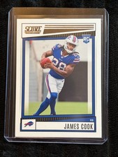 2022 Panini Score Football Rookie Card James Cook Buffalo Bills RB #334