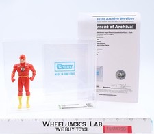 Flash Overstock Baggie CAS GRADED 80  Super Powers 1984 Kenner Action Figure