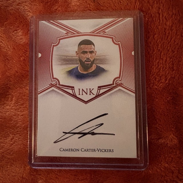 New Futera Cameron Carter-Vickers USA On Card Auto /02 Trading Card