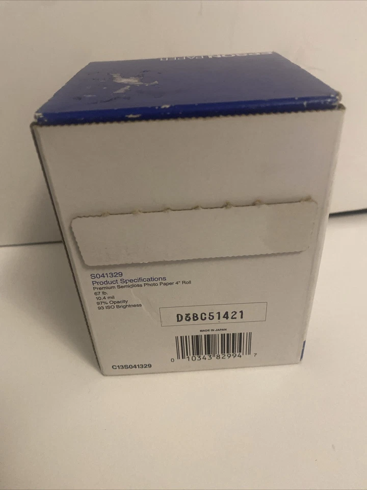 Epson Premium Semi Gloss Photo Paper 4" Roll 26’ -S041329 Open Box - Image 3 of 4