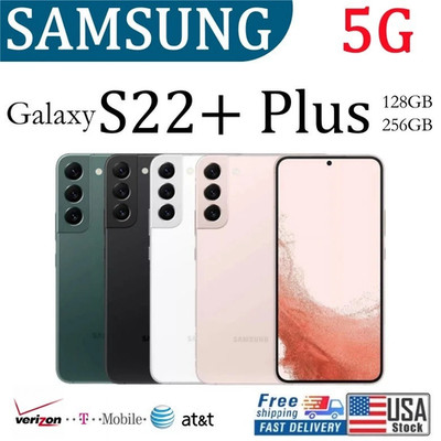 NEW-Samsung Galaxy S22+PLUS 5G S906U 128GB/256GB Unlocked T-Mobile AT&T Verizon