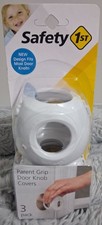 Innovative Parent Grip Door Knob Covers - 3 Durable Safety Enforcers