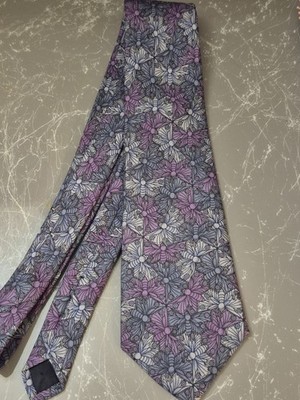 MC Escher Dragonfly Design The Boxelder Company Men's Silk Neck Tie