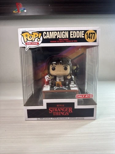 Stranger Things Target Exclusive CAMPAIGN EDDIE Funko Pop Vinyl Deluxe #1477