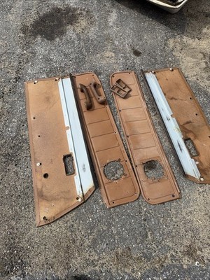 1981 Subaru Brat Interior Door Panels Left Right Panel | eBay