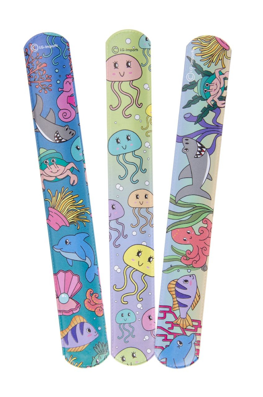Single Sea Animals Snap Bracelet- Wristband Fancy Birthday Party Bag Fillers