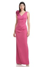 JS Collections Women s Anais Gown Dress Size 4 Rose Violet Sleeveless NEW NWT