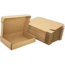 11x8x2 Shipping Boxes Brown Mailer Corrugated Cardboard Box Set of 30