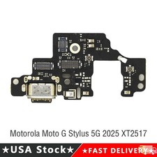 For Motorola Moto G Stylus 5G 2025 XT2517 USB Charging Port Board Dock Connector