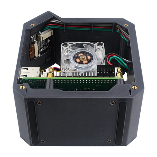 For 5 ABS Tower Case Kit Copper Tube Ice Tower Fan PWM JST RGB LED for6783 - Afbeelding 3 van 10
