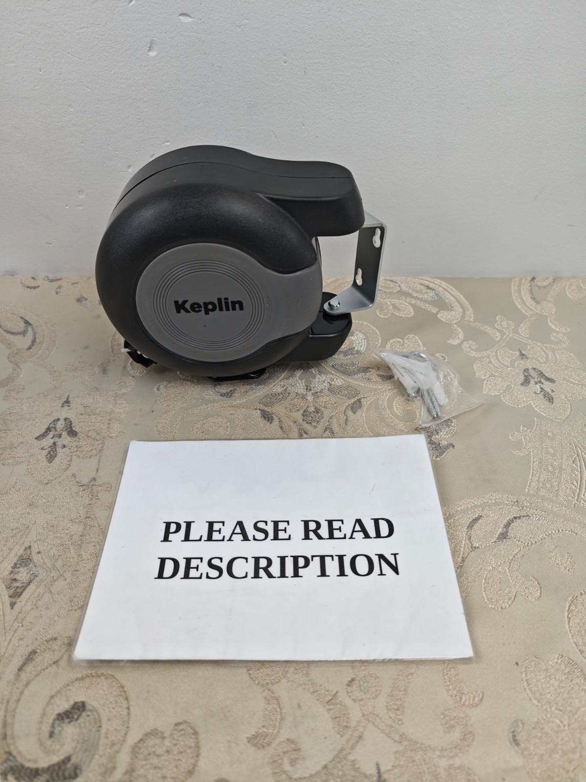 Keplin Retractable Washing Line – 30M Heavy-Duty Dual Clothesline, Auto (READ)