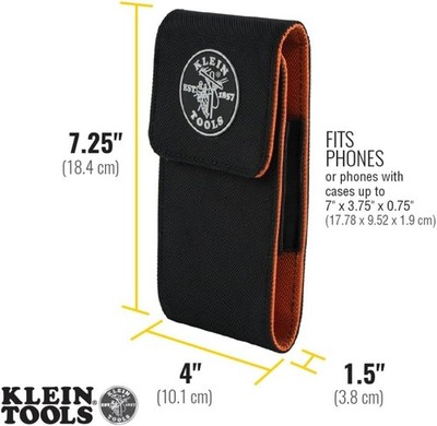 小物 PORTER DEVICE HOLDER Klein Tools 55474 XXL Phone Holder Belt Clip Magnetic Case Fits