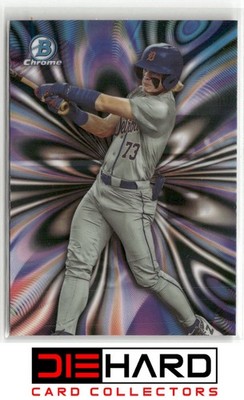 2023 Bowman Draft #MR-2 Max Clark Mood Ring Detroit Tigers RD