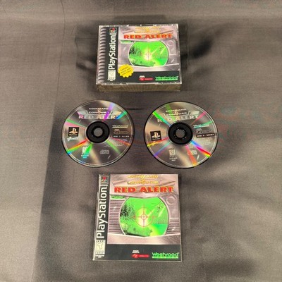 Command & Conquer Red Alert (Sony PlayStation 1, 1997) PS1 VG+ CIB w/Manual Test