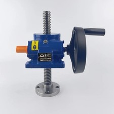 SWL Screw Jack, Hand-Cranked Manual Lifting Platform, Interlocking Screw