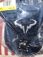 SOLD OUT FREE SHIP Nike Rafa Nadal Adjust Tennis Club Cap Armory SM Navy/Wh, NWT
